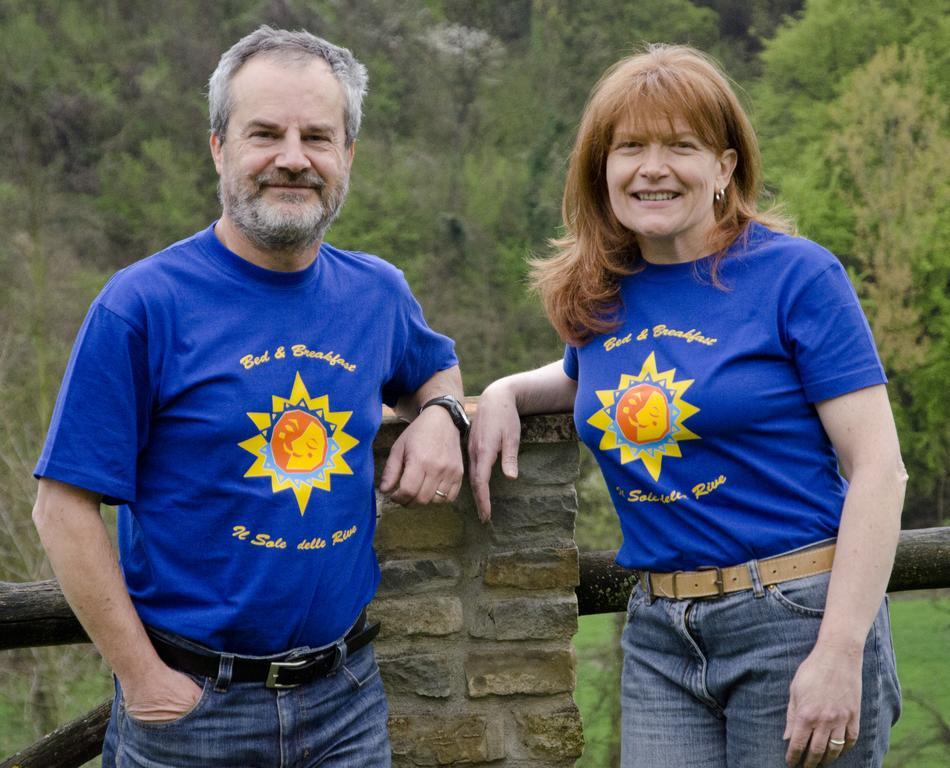 B&B Il Sole Delle Rive Sinio Eksteriør billede
